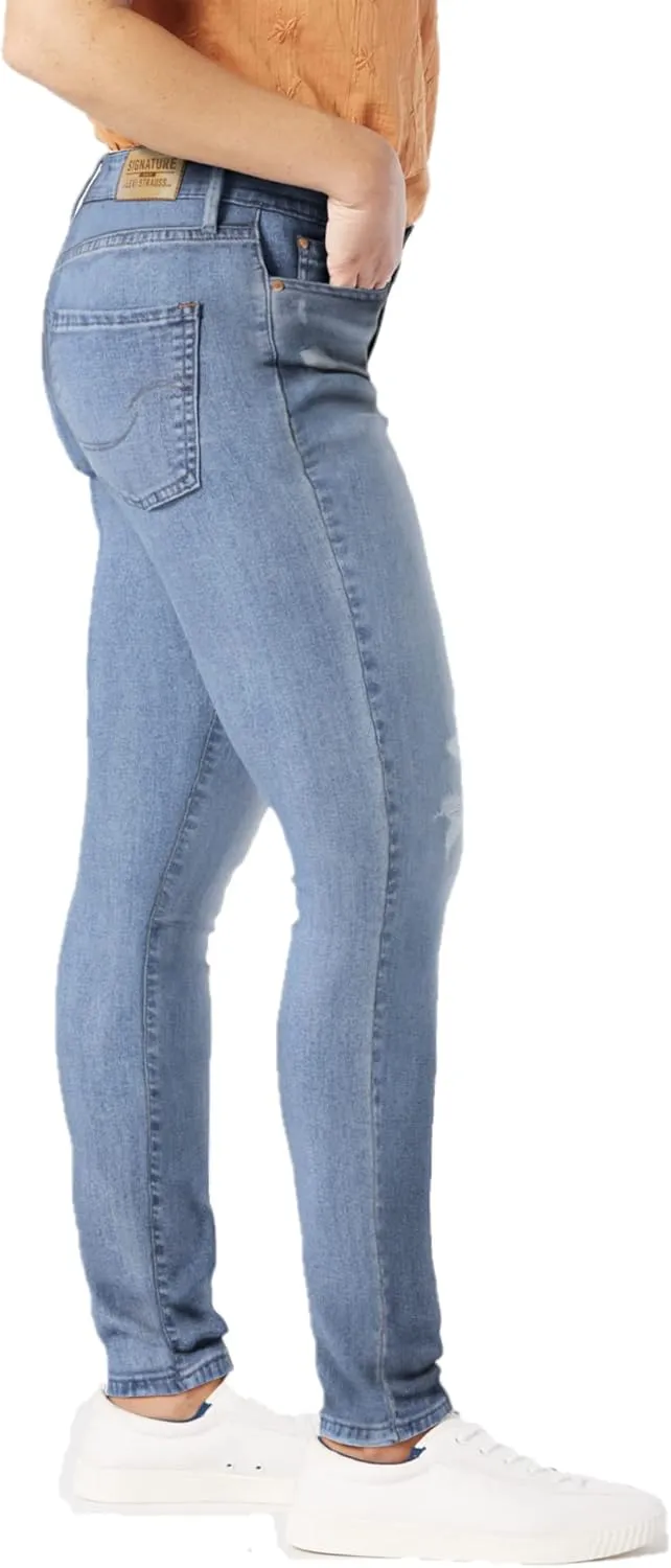 Levi Strauss Signature Gold Women's Totally Shaping Pull-on Skinny Jeans (Available in Plus Size)