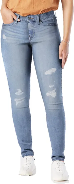 Levi Strauss Signature Gold Women's Totally Shaping Pull-on Skinny Jeans (Available in Plus Size)