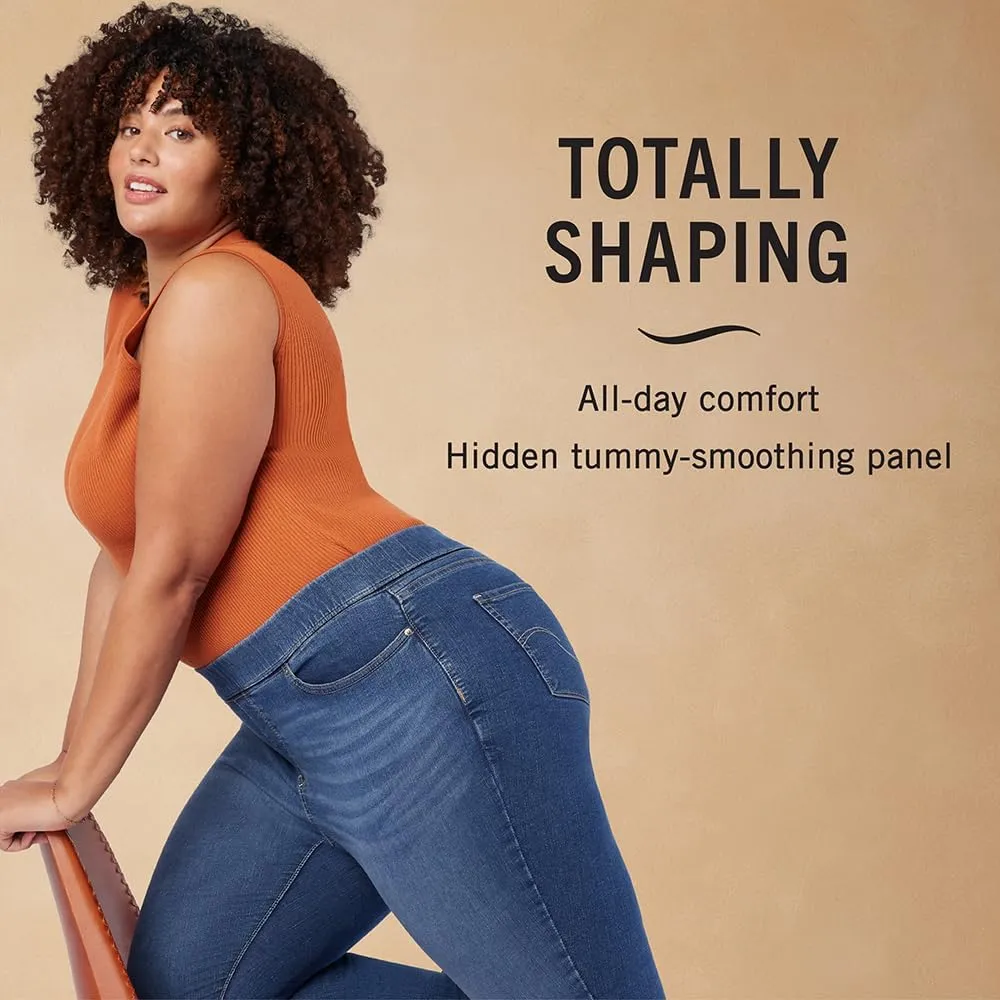 Levi Strauss Signature Gold Women's Totally Shaping Pull-on Skinny Jeans (Available in Plus Size)