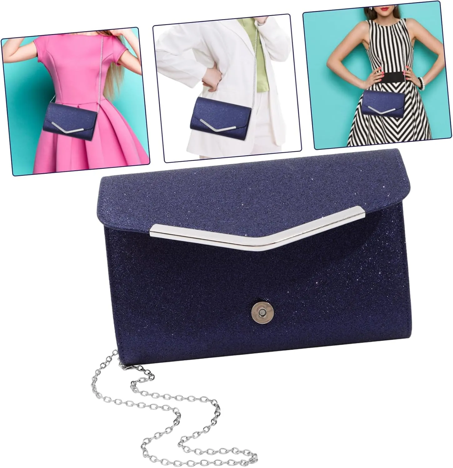 LIFKOME Handbag Evening Purses and Clutches for Wedding Purse for Women Evening Clutch Wedding Purses for Bride
