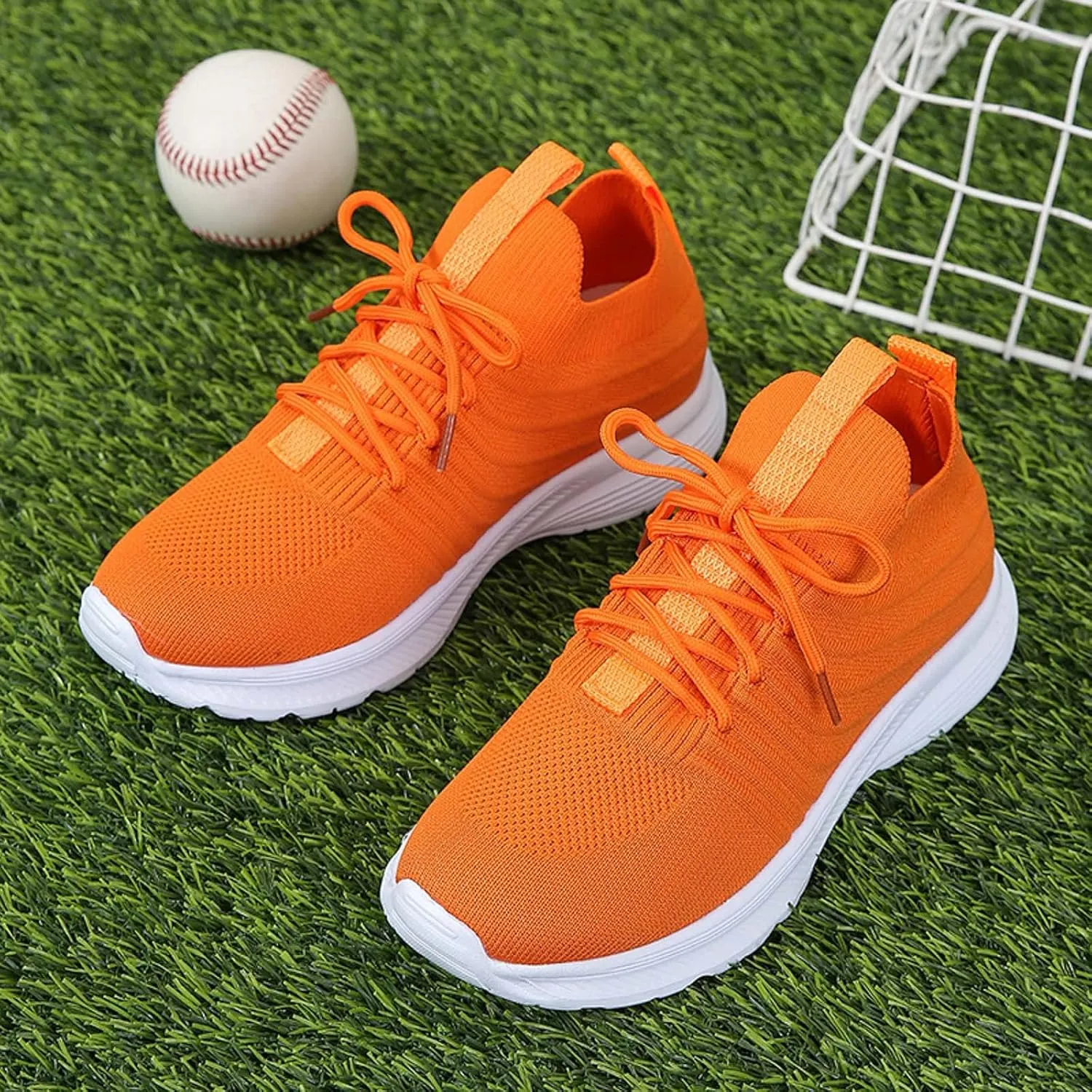 Lightweight Walking Tennis Shoes for Women Lightweight Casual Sneakers for Gym Travel Work Comfort Nurse Shoe