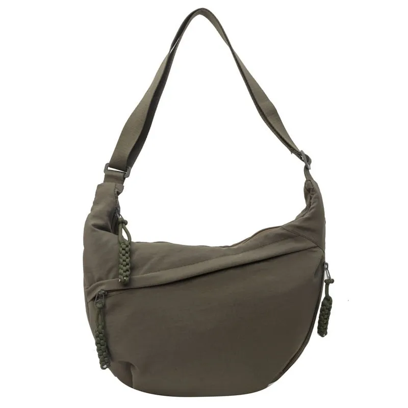 Limited Offer Just 9.98Designer Direct SalesWomen's Fashion Plain Colour Crossbody Hobo Bag