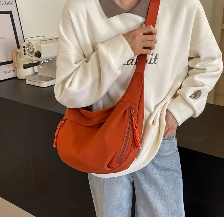 Limited Offer Just 9.99Designer Direct SalesWomen's Fashion Plain Colour Crossbody Hobo Bag