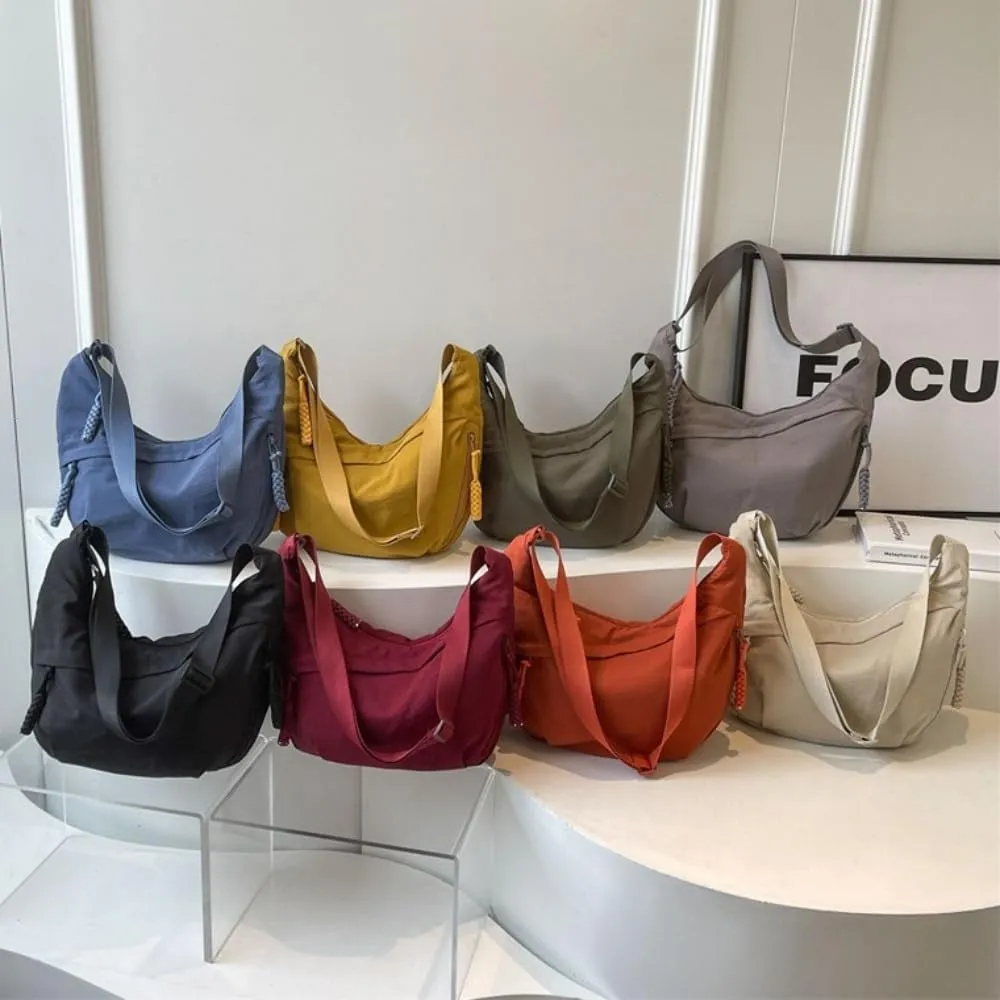 Limited Offer Just 9.99Designer Direct SalesWomen's Fashion Plain Colour Crossbody Hobo Bag