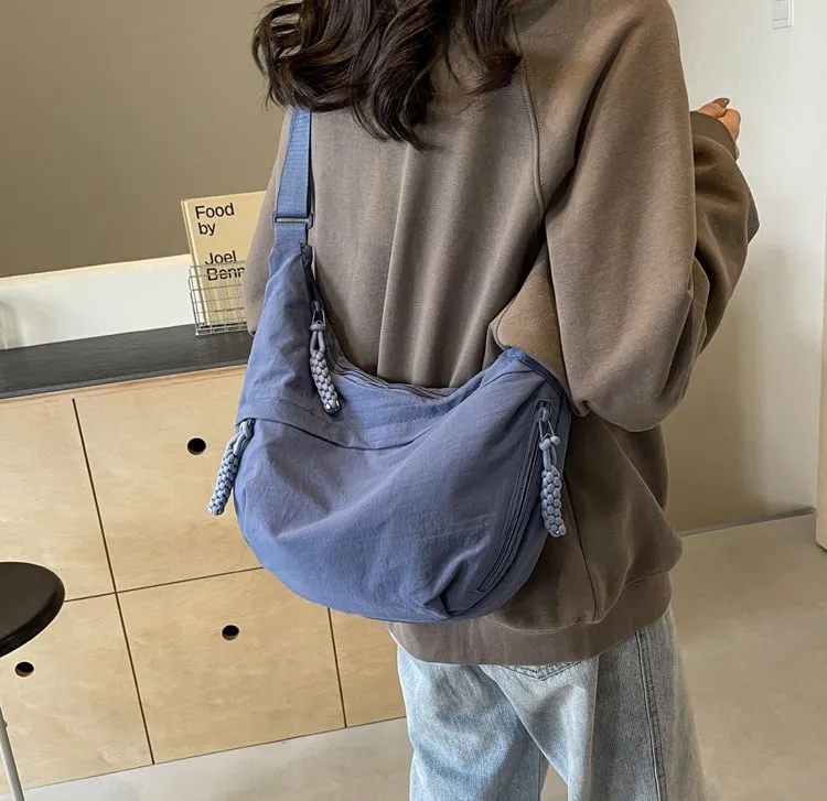 Limited Offer Just 9.99Designer Direct SalesWomen's Fashion Plain Colour Crossbody Hobo Bag