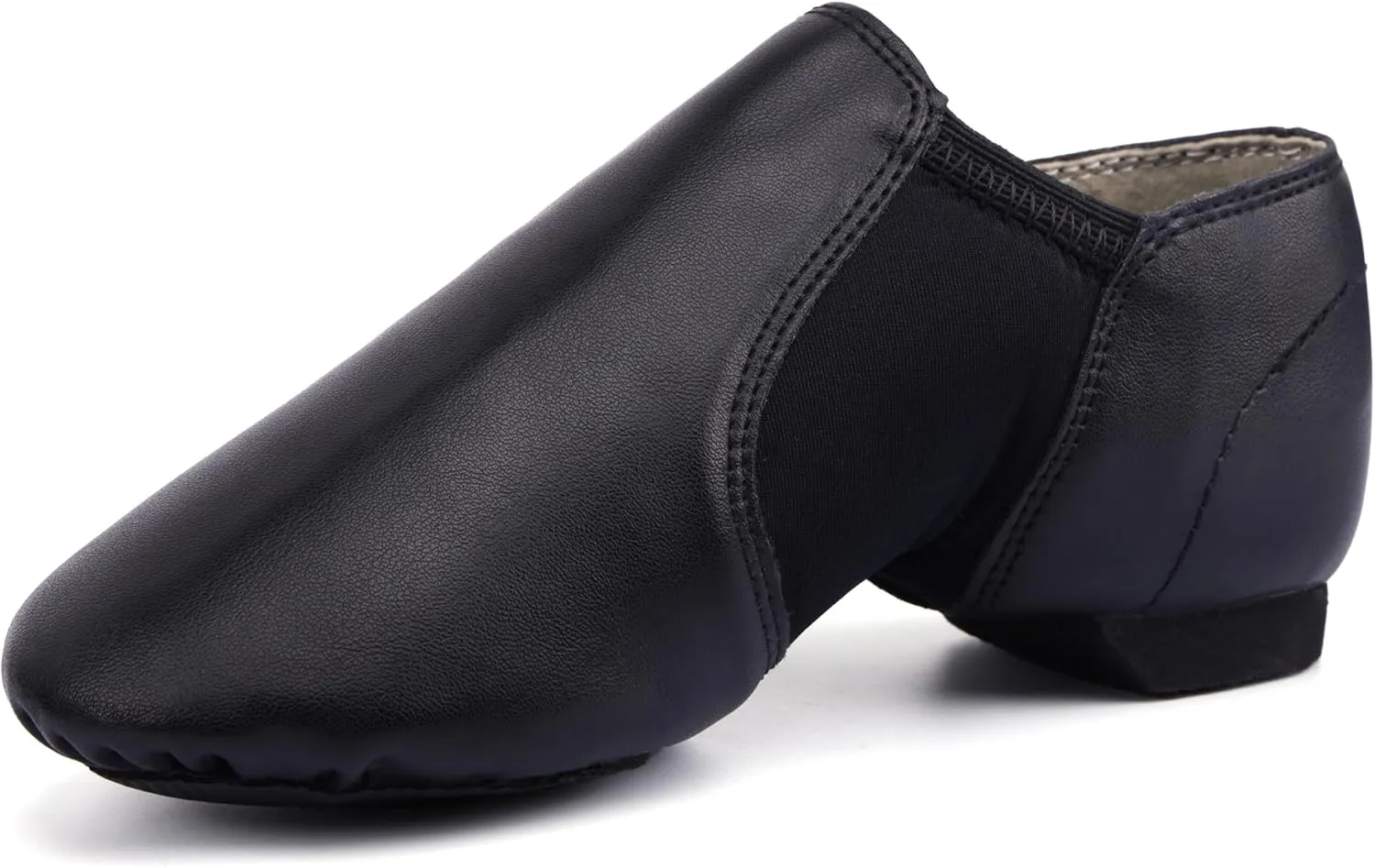 Linodes PU Leather Jazz Shoe Slip On Dance Shoes for Girls and Boys (Toddler/Little Kid/Big Kid)
