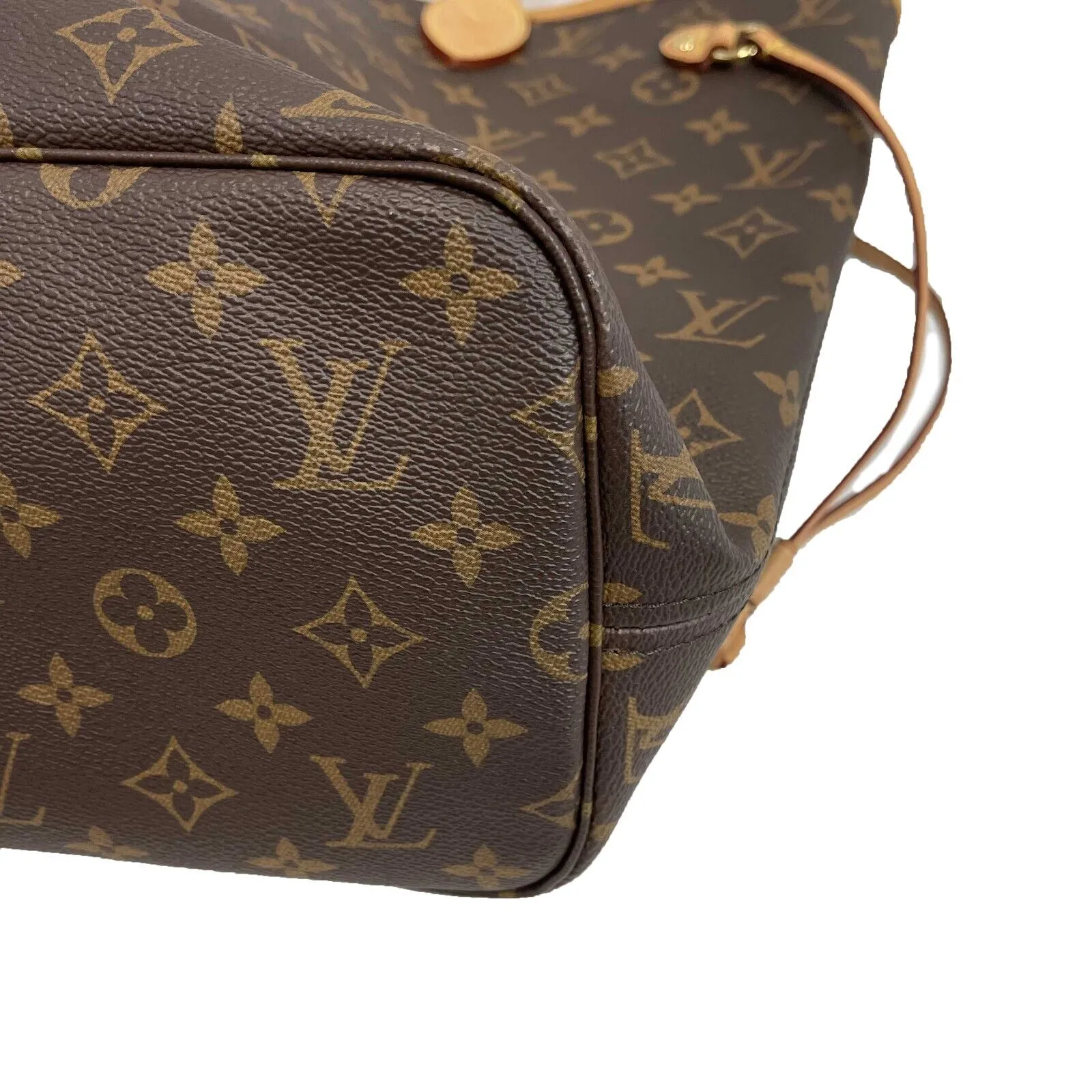 Louis Vuitton Neverfull NM MM Monogram Canvas brown Handbag