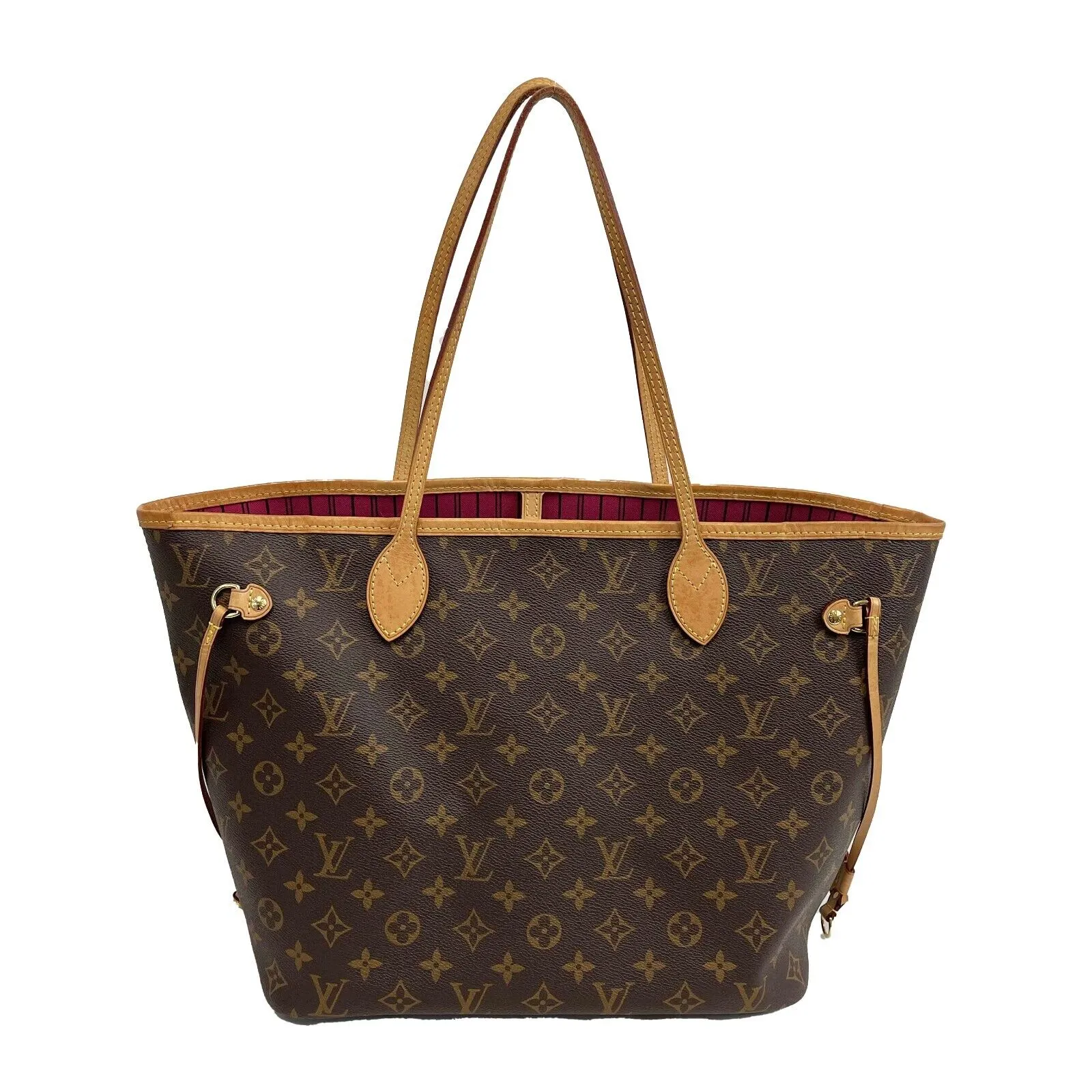 Louis Vuitton Neverfull NM MM Monogram Canvas brown Handbag