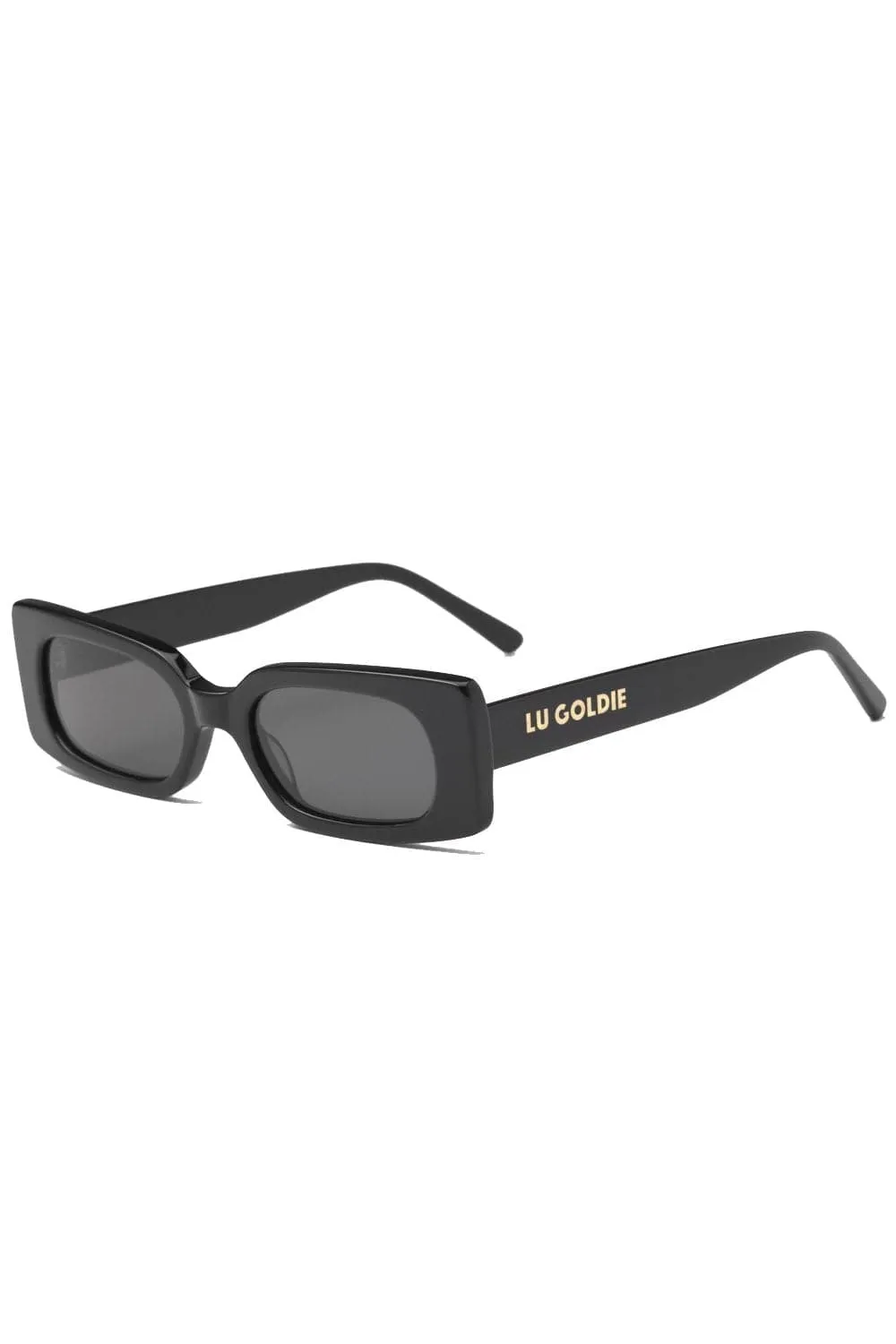 LU GOLDIE SALOME SUNGLASSES - BLACK