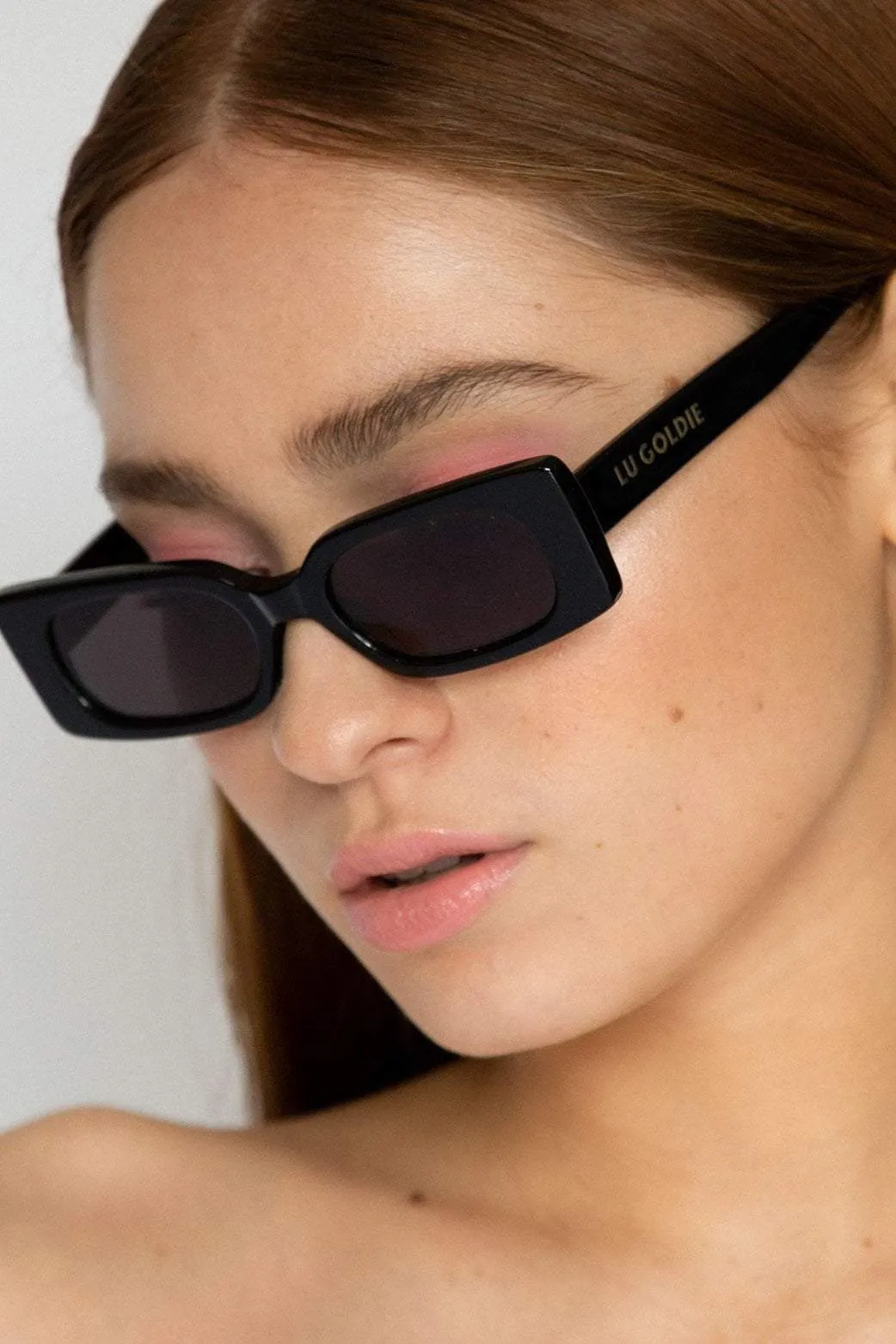 LU GOLDIE SALOME SUNGLASSES - BLACK