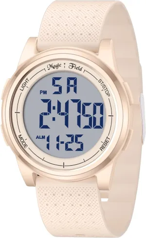 ManChDa Digital Watch for Men Women Watches Silicone Sport Watch Waterproof