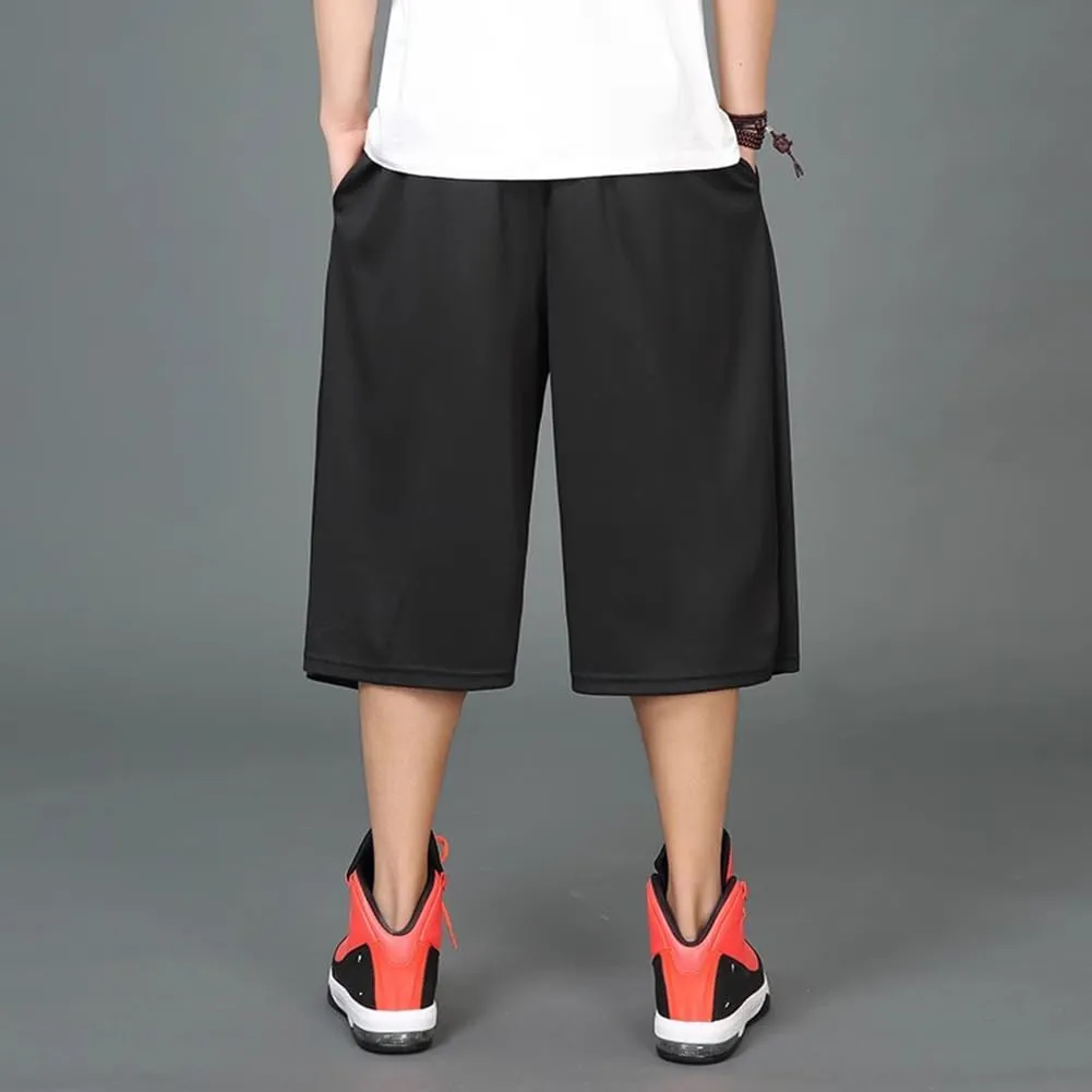 Men Basketball Shorts 2 Pack Lightweight Athletic Running Shorts Workout Gym Shorts