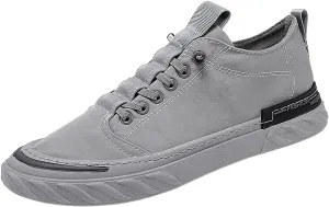 Men Low Top Breathable Casual Sport Shoes Mens Wide Comfortable Dress Shoes Sneaker