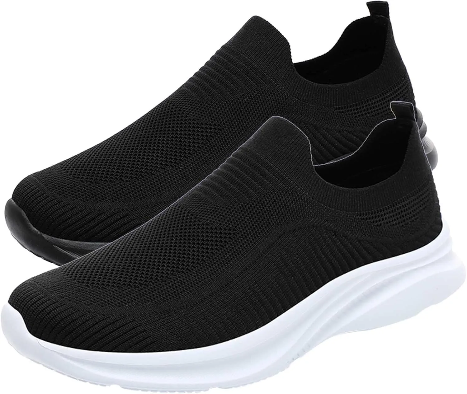 Men Sports Shoes Fashionable and Simple Solid Color New Pattern Summer Mesh Breathable Slip On Mens Sneaker Shoes
