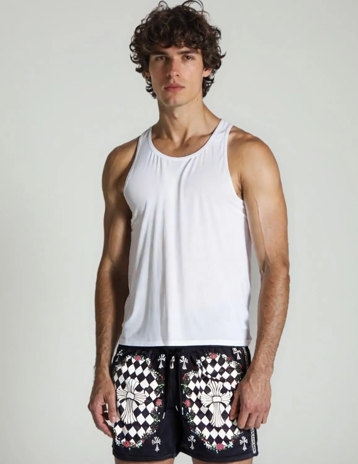 Men's Retro Basketball Shorts - Graphic Streetwear Breathable Mesh Gym Shorts, Lightweight Athletic Shorts with Drawstring