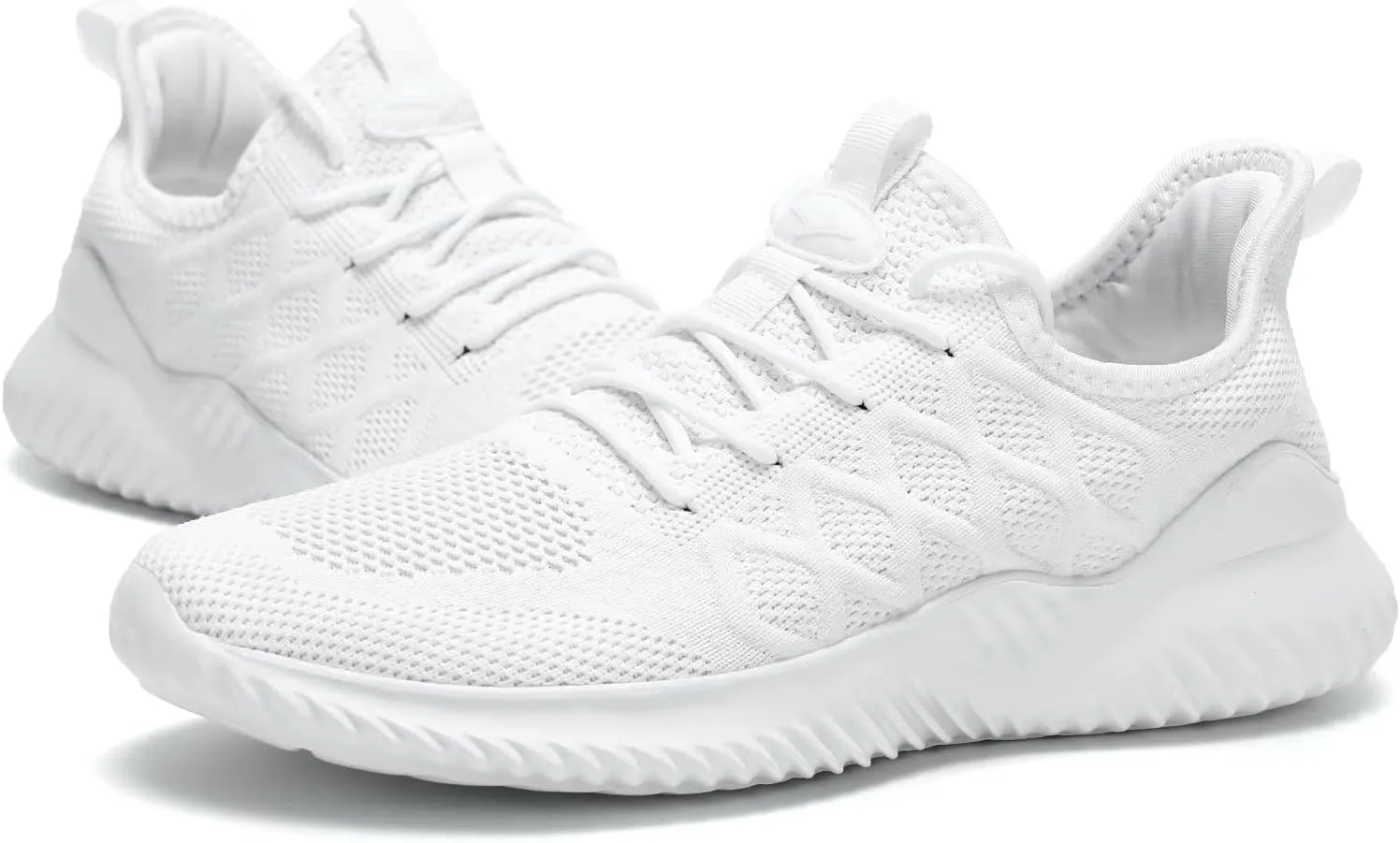 Mens Running Shoes Slip on Tennis Walking Sneakers Casual Mesh Breathable Lightweight Work Sport Shoes