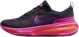 Nike Invincible 3 Women's Road Running Shoes (DR2660-501, Dark Raisin/Hot Punch/Laser Fuchsia/Hyper Violet) Size 6.5