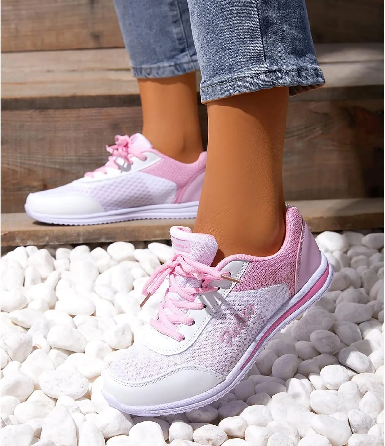 Orthopedic Shoes for Women Wide Width Slip On Zapatos De Trabajo para Mujer Antideslizante Cross Gym Shoes Women Wide Size 8w Womens High Top Sneakers Tenis OrtopDicos Mujer