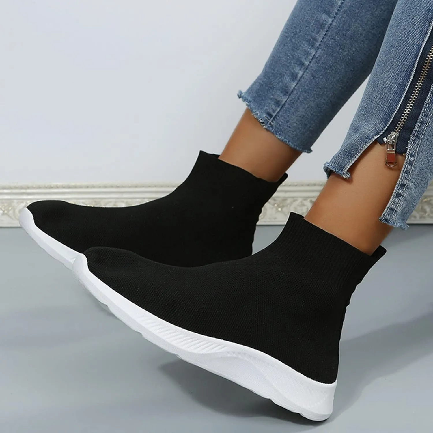 Orthotic Dress Shoes for Women Plantar Fasciitis Zapatos OrtopDicos De Trabajo para Mujeres Black Shoes Women Wide Womens Walking Sneakers with Arch Support Wide Width Women's Everyday Shoes Work