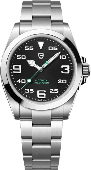 Pagani Design Watches for Men Automatic Diver Watch Sapphire Glass Stainless Steel 40MM Waterproof Wrist Watch