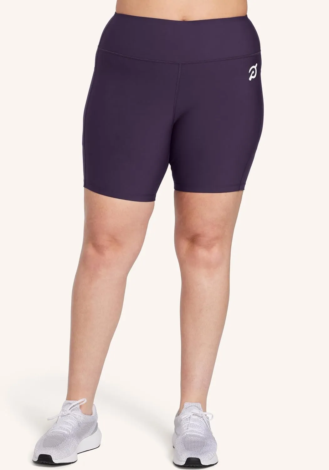 Peloton Women's Cadent 7" High-Rise Pocket Biker Shorts, Workout Shorts, Gym Shorts