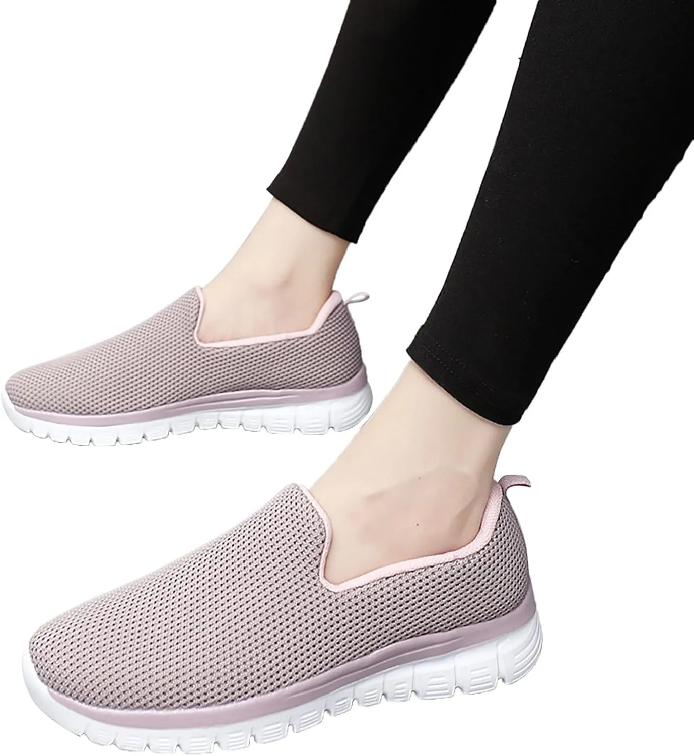 Platform Sneakers for Women 6 Wide Tenis De Mujer para Trabajo Antideslizante D Bota Womens Shoes Casual Fall Slip On Women's Sneakers Wide Width Zapatillas Ortopedicas Cerradas Y Anchas para Mujer