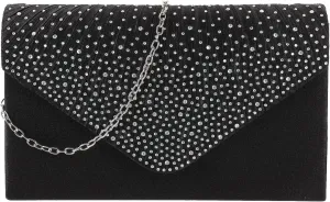 Polyester Bridal Evening Clutch Dress Purse Sparkle Handbag for Wedding Guest