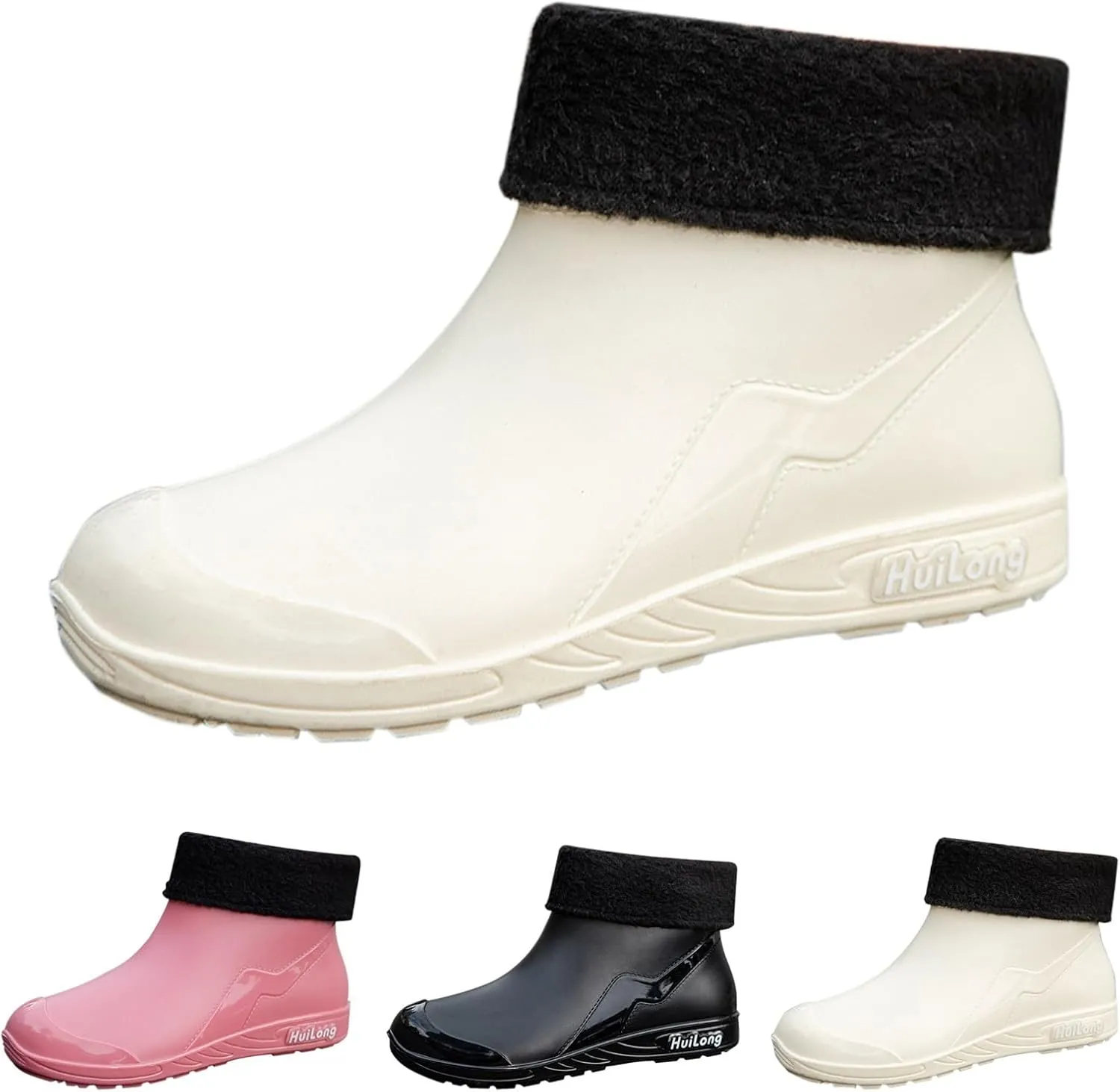 Rain Boots Women Casual Barefoot Shoes Waterproof Rain and Garden Shoe for Women Outdoor Fishing Boots For Men
