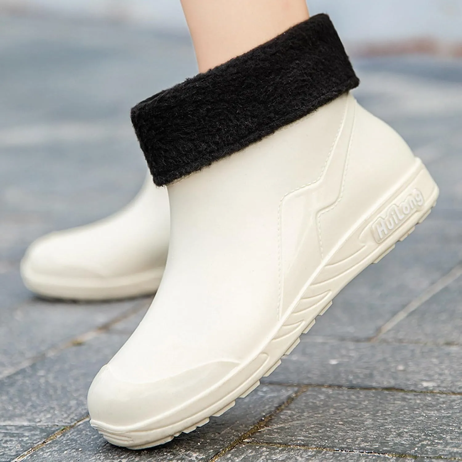 Rain Boots Women Casual Barefoot Shoes Waterproof Rain and Garden Shoe for Women Outdoor Fishing Boots For Men