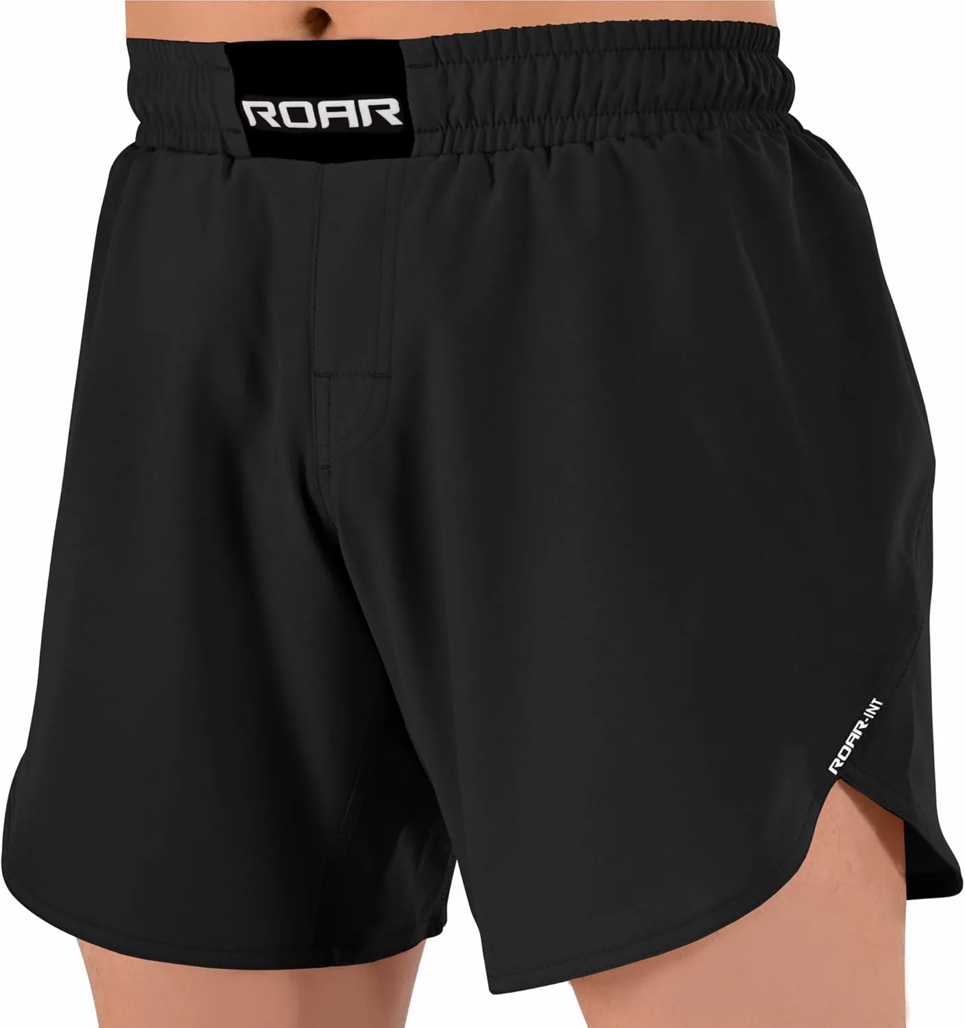 ROAR-INT BJJ Shorts Grappling Kickboxing Muay Thai Boxing Shorts MMA Fight Shorts for Men