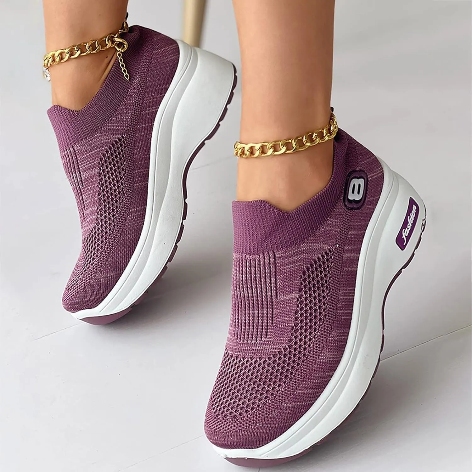 SBGMoSJ Women's Walking Sneakers Wide Width Womens Non Slip Black Work Shoes Wide Width Nurse Shoes for Women for Work Womens Running Shoes Fashion Sneakers Shoes for Women Size 12