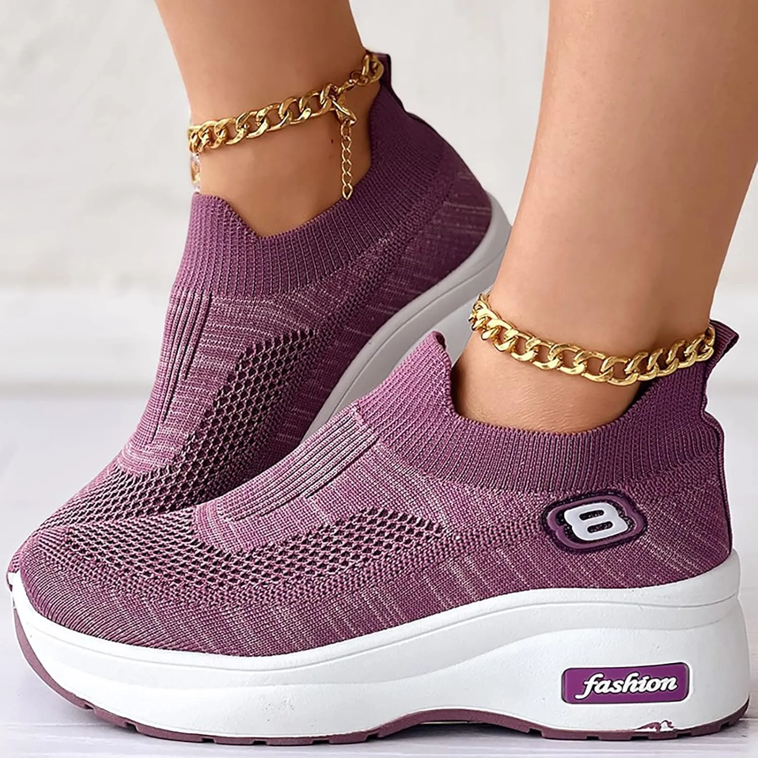 SBGMoSJ Women's Walking Sneakers Wide Width Womens Non Slip Black Work Shoes Wide Width Nurse Shoes for Women for Work Womens Running Shoes Fashion Sneakers Shoes for Women Size 12