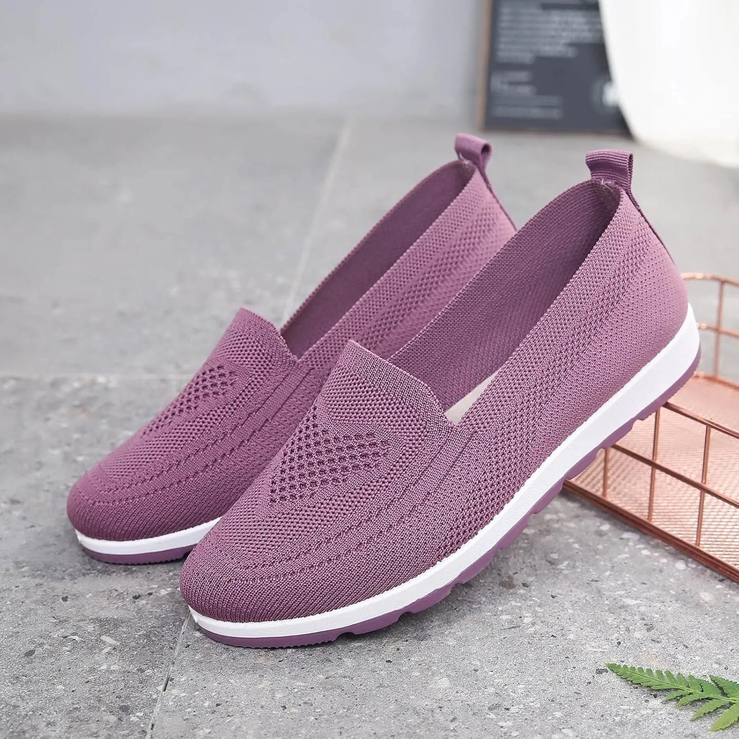 Silver Wedge Sneakers for Women Dressy Womens Running Shoes Size 9 Narrow Women's Tennis Shoes Size 8.5 Wide Wedges Sneakers for Women Zapatos De Chef para Mujer Antideslizante
