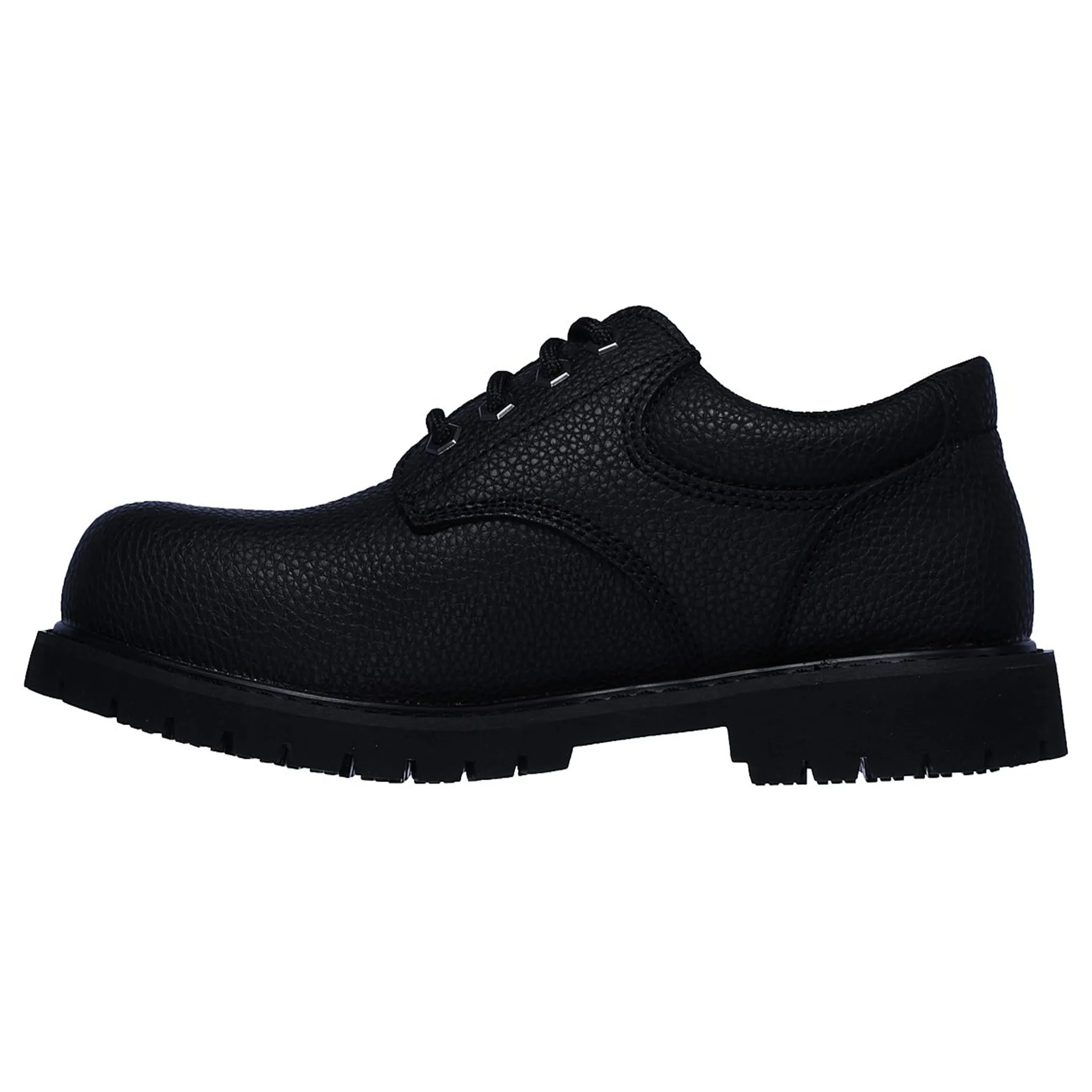 Skechers Men's 77509  Relaxed Fit Cottonwood Jaken Slip Resistant Work Shoes