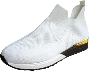 Sneakers for Women Non Slip Comfortable Work Shoes Solid Color Breathable Canvas Shoe Wide Toe Box Sneakers Outdoor Casual Tennis Shoe Comfort Wear Orthowear Shoes Lightweight Footwear for Walking