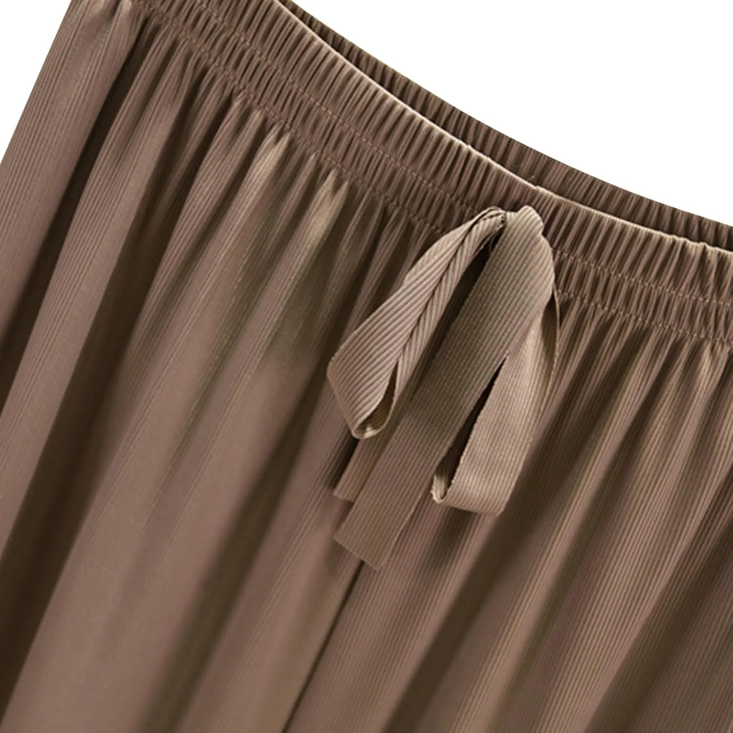 Summer Baggy Long Pants for Women Relaxed Fit Wide Leg Lounge Trousers Casual Elastic Waist Sweatpants for Teen Girls