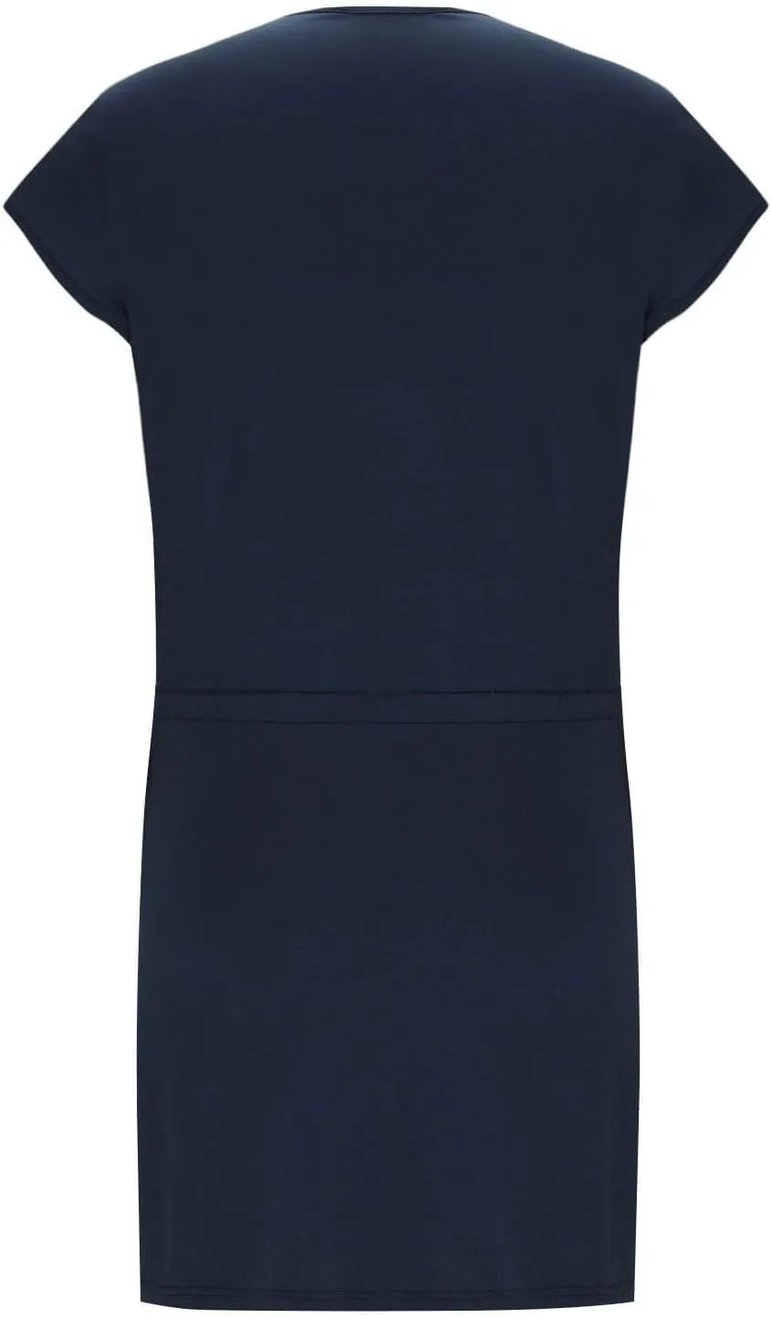 Summer Dresses for Women Short Sleeve Loose Tshirt Dress V-Neck Comfy Casual Sundresses with Pockets