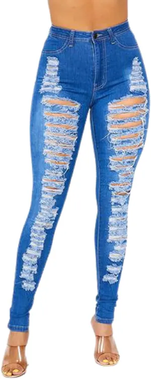 Super High Waisted Stretchy Skinny Jeans