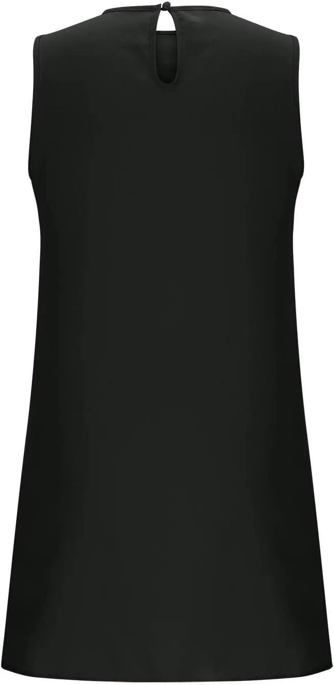 Tank Dresses for Women 2025 Solid Color Flowy Beach Sundresses Casual Vacation Summer Trendy Clothing