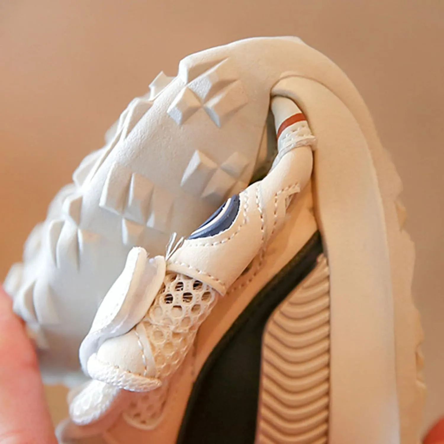 Toddler Shoes New Breathable Mesh Rubber Sole Children's Sports Shoes Rubber Sole Shoes Breathable Sneakers