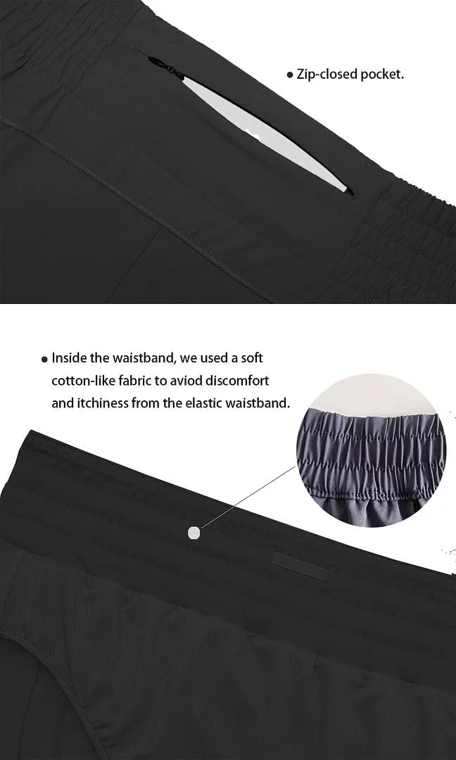 Tough Mode Shorts for Women, Women's Athletic Shorts, High Waisted Running Shorts Pockets Sporty Shorts Gym Elastic Workout