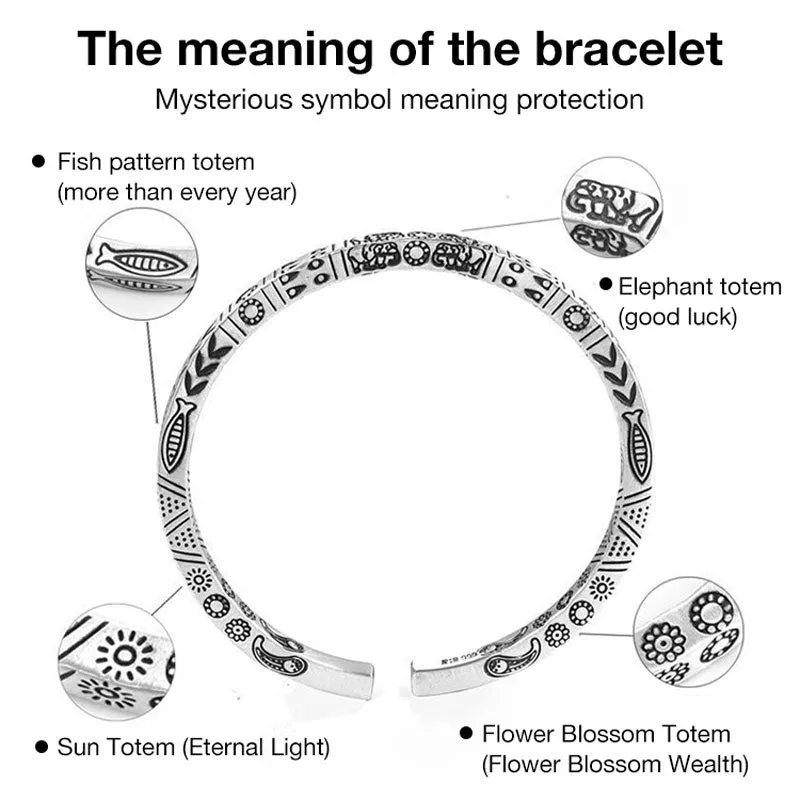 Uitverkoop 49% kortingVintage Totem Runen Armband