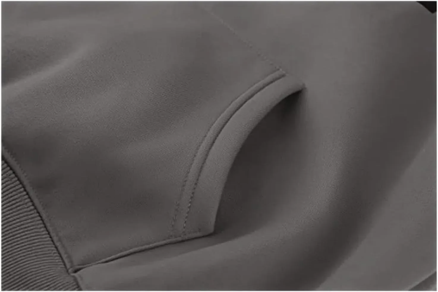 Unisex Basic Loose Hoodie Sweatshirt Long Sleeve Pocket Drop Shoulder Pullovers