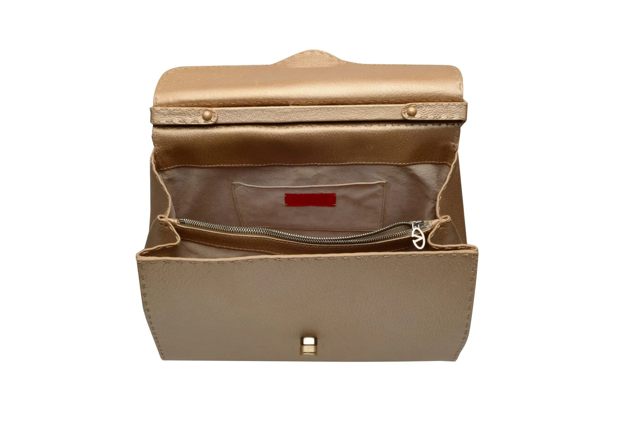 Valentino - Pearlized Beige Color Large Tote with Handle