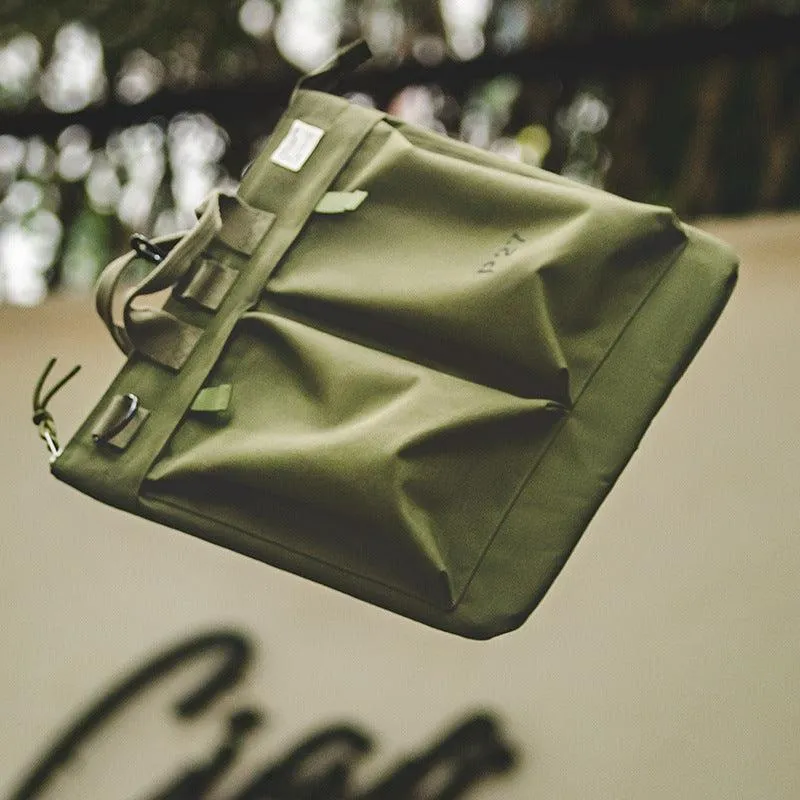 Vintage Helmet Canvas Crossbody Shoulder Bag