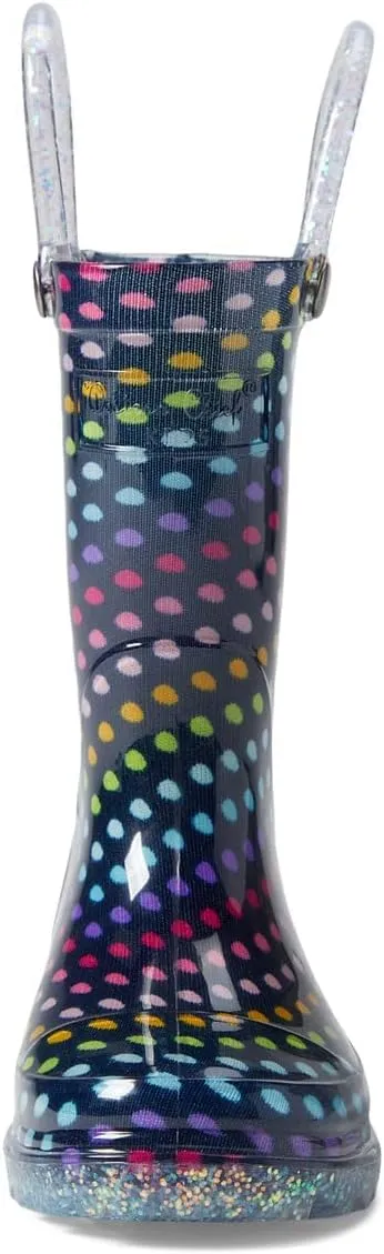 Western Chief Kids Lighted Rain Boots for Kids (Toddler/Little Kid) - Textured Rubber Mud-Guard