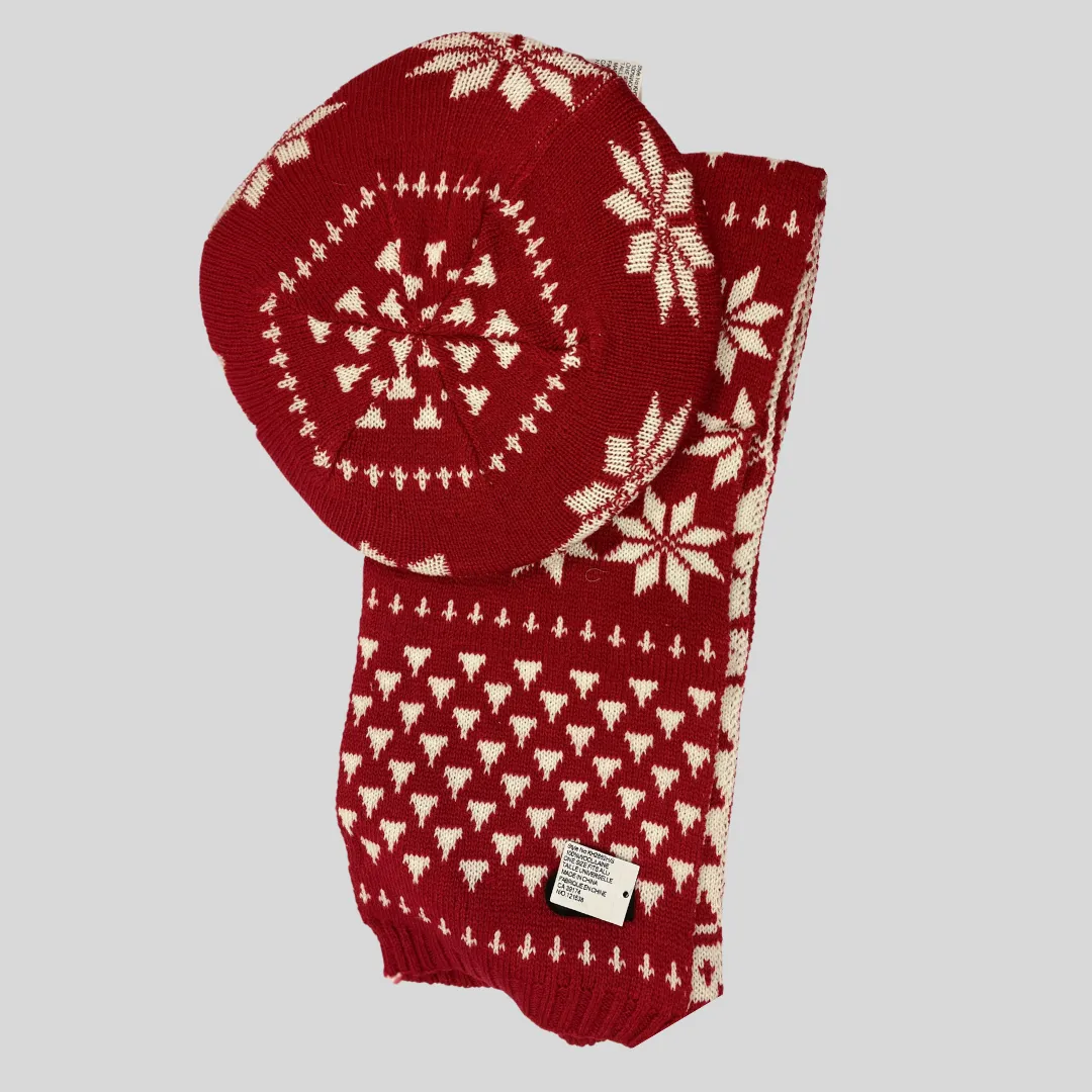 Women Winter Scarf & Tuque (Set)