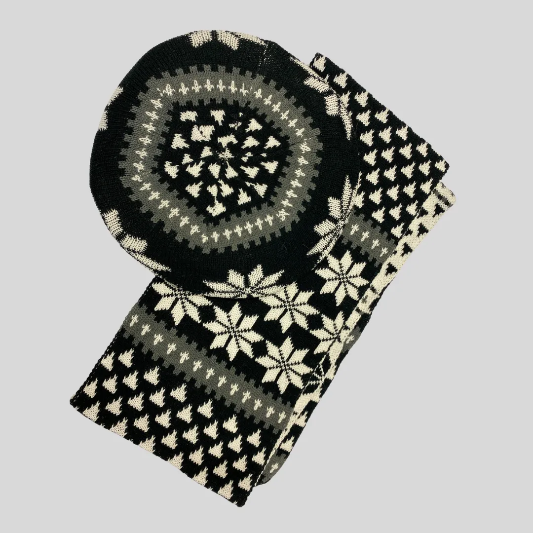 Women Winter Scarf & Tuque (Set)