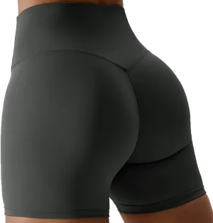 Women Workout Shorts Scrunch Butt Lifting Gym Shorts Seamless Yoga Booty Biker Shorts