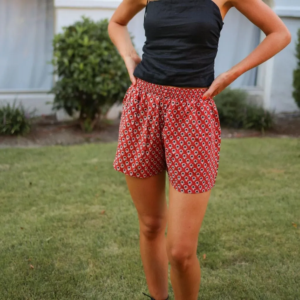 Women Y2k Stripe Boxer Shorts Elastic Waist Lounge Shorts Aesthetics Printed Summer Going Out Shorts